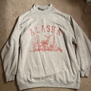 Aerie Alaska Sweatshirt with a high neck